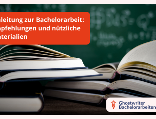 Einleitung für Bachelorarbeit