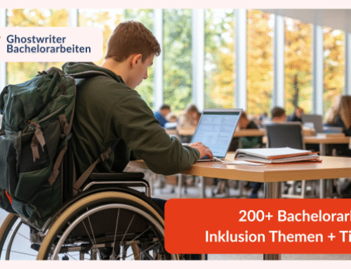 200+ Bachelorarbeit Inklusion Themen + Tipps