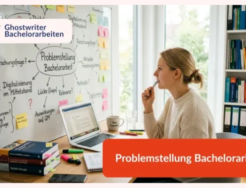 Problemstellung Bachelorarbeit – Beispiel & Formulieren
